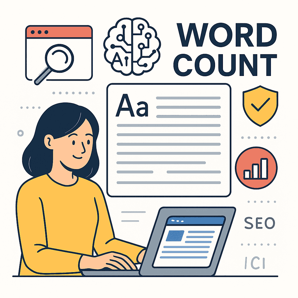 AI SEO WordCount Dashboard